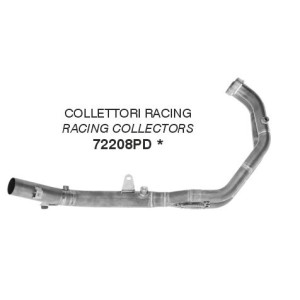 COLLETTORI RACING ARROW VOGE VALICO 800 DSX RALLY 2025-2026 (EURO 5+)