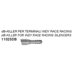DB-KILLER ARROW FOR INDY RACE RACING EXHAUST