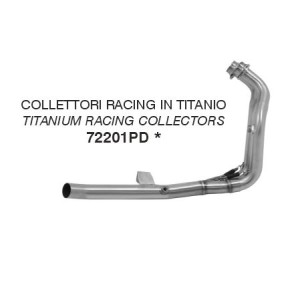 COLLETTORI RACING ARROW YAMAHA TENERE 700 2025-2026 (EURO 5+), TITANIO