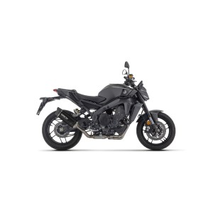ARROW INDY RACE EVO FULL EXHAUST SYSTEM YAMAHA MT-09 2024-2026 (EURO 5+), ALUMINIUM DARK/CARBON, RACING