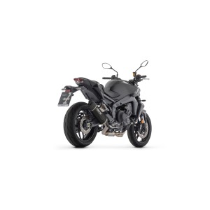 ARROW INDY RACE EVO FULL EXHAUST SYSTEM YAMAHA MT-09 2024-2026 (EURO 5+), ALUMINIUM DARK/CARBON, RACING