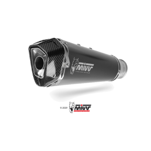 MIVV DELTA RACE COMPLETE EXHAUST SYSTEM YAMAHA XSR 900 2022-2023 (EURO 5), BLACK, CATALYTIC