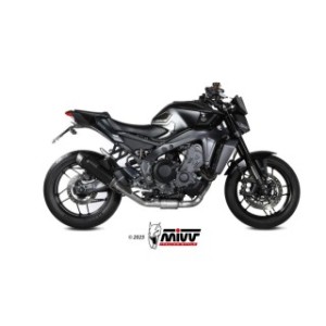 MIVV GP PRO COMPLETE EXHAUST SYSTEM YAMAHA MT-09 2024-2026, BLACK, CATALYTIC