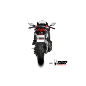 MIVV SR-1 COMPLETE EXHAUST SYSTEM APRILIA RS 457 2024, BLACK, CATALYTIC