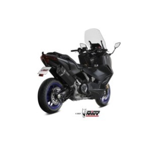 IMPIANTO DI SCARICO COMPLETO MIVV SR-1 YAMAHA T-MAX 560 2025-2026 (EURO 5+), BLACK, CATALIZZATO