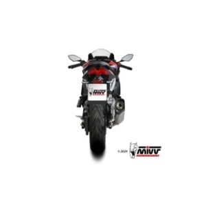 MIVV SR-1 COMPLETE EXHAUST SYSTEM APRILIA RS 457 2024, TITANIUM, CATALYTIC