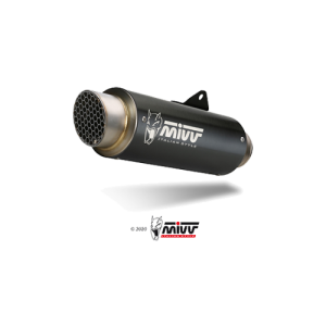 IMPIANTO DI SCARICO COMPLETO MIVV GP PRO YAMAHA XSR 900 2022-2023 (EURO 5), BLACK, DEKAT