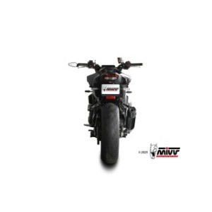 MIVV AK-1 COMPLETE EXHAUST SYSTEM YAMAHA MT-09 2024-2026, CARBON, DEKAT