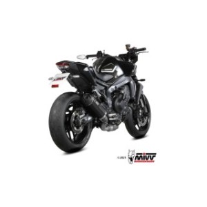 IMPIANTO DI SCARICO COMPLETO MIVV AK-1 YAMAHA MT-09 SP 2024-2026, CARBONIO, DEKAT