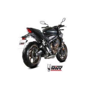 MIVV MK3 COMPLETE EXHAUST SYSTEM HONDA CB 650 R 2024-2026 (EURO 5+), BLACK, RACING