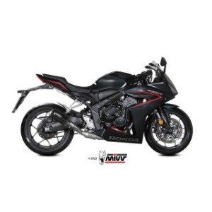 IMPIANTO DI SCARICO COMPLETO MIVV MK3 HONDA CBR 650 R 2024-2026, BLACK, RACING