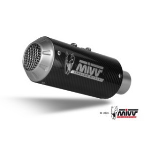 IMPIANTO DI SCARICO COMPLETO MIVV MK3 HONDA CB 650 R 2024-2026 (EURO 5+), CARBONIO, RACING