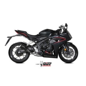 IMPIANTO DI SCARICO COMPLETO MIVV MK3 HONDA CBR 650 R 2024-2026, CARBONIO, RACING