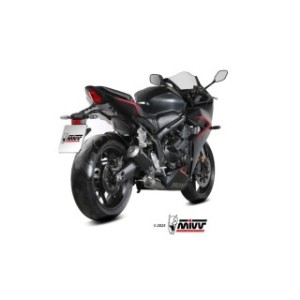 IMPIANTO DI SCARICO COMPLETO MIVV MK3 HONDA CBR 650 R 2024-2026, CARBONIO, RACING