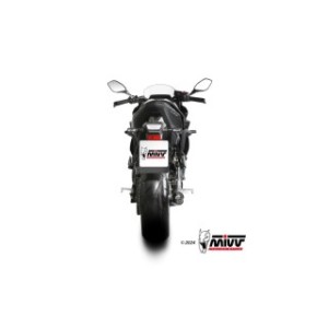 IMPIANTO DI SCARICO COMPLETO MIVV X-M5 SUZUKI GSX-8R 2024-2026 (EURO 5+), BLACK, RACING