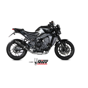 IMPIANTO DI SCARICO COMPLETO MIVV AK-1 YAMAHA MT-09 2024-2026, CARBON/CARBONIO, CATALIZZATO