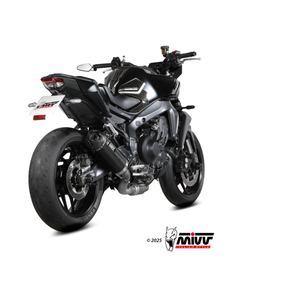 MIVV AK-1 COMPLETE EXHAUST SYSTEM YAMAHA MT-09 2024-2026, CARBON/CARBON, CATALYTIC