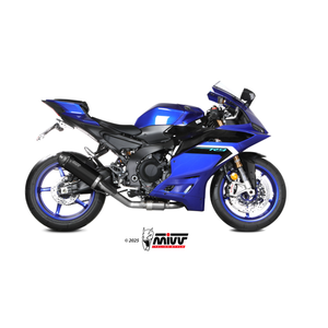 MIVV AK-1 COMPLETE EXHAUST SYSTEM YAMAHA R9 2025-2026 (EURO 5+), BLACK/CARBON, DEKAT