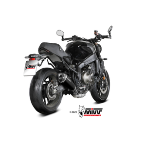 MIVV DELTA RACE COMPLETE EXHAUST SYSTEM YAMAHA XSR 900 2022-2023 (EURO 5), BLACK, CATALYTIC