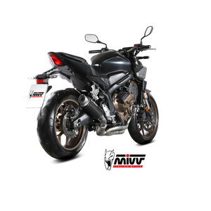 MIVV GP PRO COMPLETE EXHAUST SYSTEM HONDA CB 650 R 2024-2026 (EURO 5+), CARBON, DEKAT