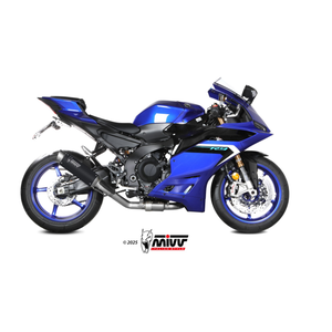 MIVV GP PRO COMPLETE EXHAUST SYSTEM YAMAHA R9 2025-2026 (EURO 5+), BLACK, CATALYTIC