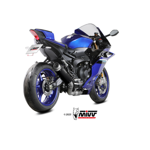MIVV GP PRO COMPLETE EXHAUST SYSTEM YAMAHA R9 2025-2026 (EURO 5+), BLACK, CATALYTIC