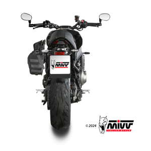 MIVV X-M5 COMPLETE EXHAUST SYSTEM YAMAHA XSR 900 2022-2023 (EURO 5), BLACK, RACING