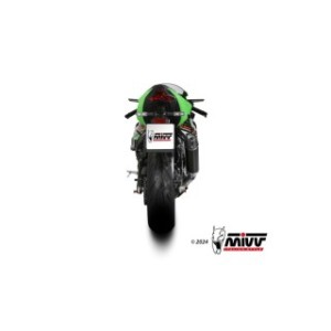 TERMINALE MIVV AK-1 KAWASAKI ZX-6R 636 2024-2025, OMOLOGATO CARBONIO