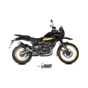 TERMINALE MIVV DAKAR ROYAL ENFIELD HIMALAYAN 450 2024, OMOLOGATO BLACK