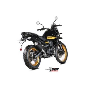 TERMINALE MIVV DAKAR ROYAL ENFIELD HIMALAYAN 450 2024, OMOLOGATO BLACK