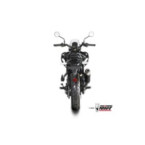 TERMINALE MIVV DAKAR ROYAL ENFIELD HIMALAYAN 450 2024, OMOLOGATO BLACK