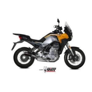 TERMINALE MIVV GP PRO MOTO GUZZI STELVIO 2024-2025, OMOLOGATO BLACK