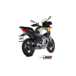 TERMINALE MIVV GP PRO MOTO GUZZI STELVIO 2024-2025, OMOLOGATO BLACK