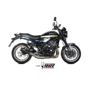 TERMINALE MIVV HR-1 KAWASAKI Z 900 RS 2018-2020 (EURO 4), OMOLOGATO BLACK