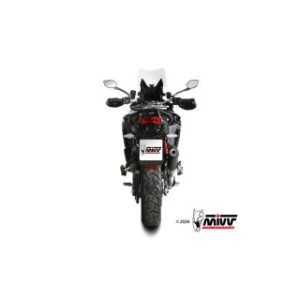TERMINALE MIVV OVALE DUCATI MULTISTRADA V4 2025-2026 (EURO 5+), OMOLOGATO BLACK/CARBONIO
