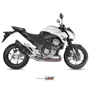 TERMINALE MIVV SUONO KAWASAKI Z 800 2013-2016, OMOLOGATO BLACK/CARBON