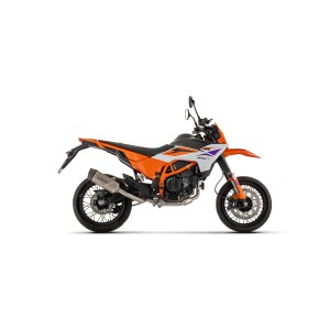 ARROW INDY RACE EVO EXHAUST KTM 390 ENDURO R 2025-2026 (EURO 5+), TITANIUM/CARBON, APPROVED