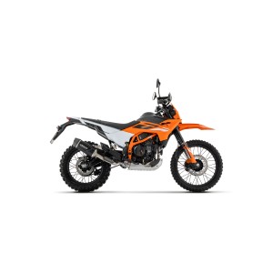 ARROW INDY RACE EVO EXHAUST KTM 390 SMC-R 2025-2026 (EURO 5+), DARK ALUMINUM/CARBON, APPROVED