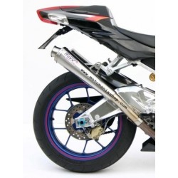 COPPIA TERMINALI MIVV X-CONE PER APRILIA TUONO 1000 R, RSV 1000 R (FACTORY), DEKAT ACCIAIO