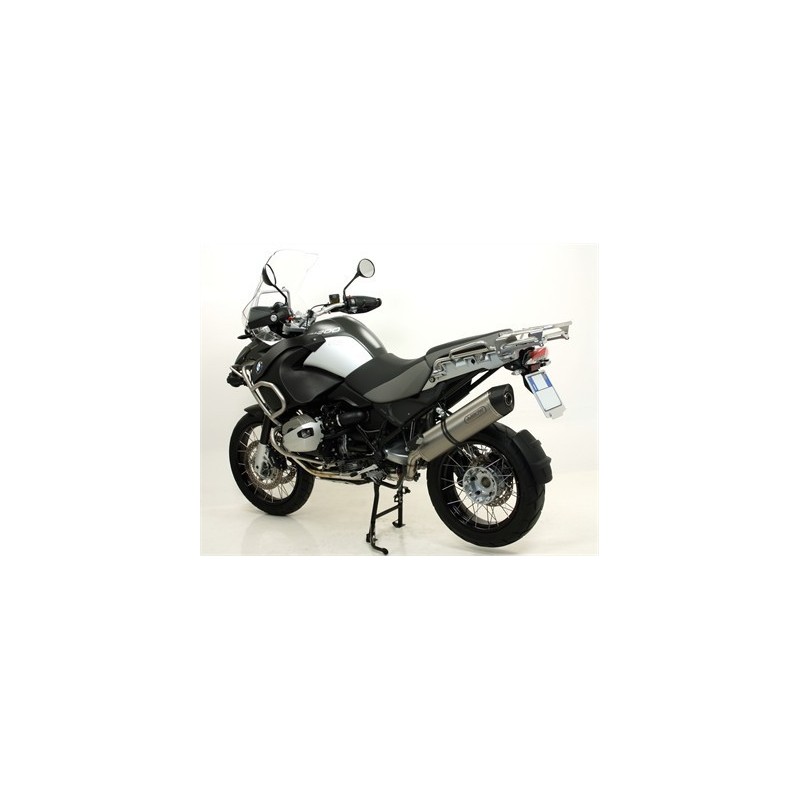 ARROW MAXI RACE-TECH EXHAUST BMW R 1200 GS 2010-2012, ALUMINUM/CARBON, APPROVED