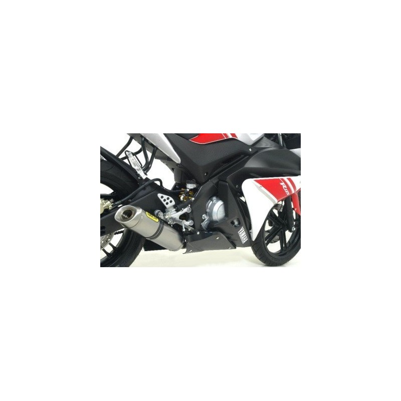 ARROW THUNDER FULL EXHAUST SYSTEM INOX YAMAHA YZF-R 125 2008-2013, ALUMINUM/STEEL, DEKAT