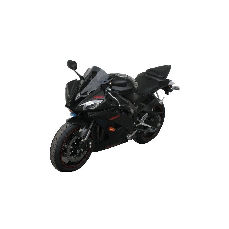 CUPULA FABBRI DOUBLE BUBBLE YAMAHA R6 2008-2016, BISATIN NEGRO