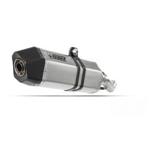TERMINALE MIVV SPEED EDGE SUZUKI V-STROM 650 2012-2016, DEKAT ACCIAIO/CARBONIO