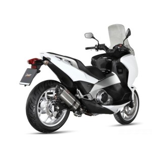 TERMINALE MIVV SUONO HONDA INTEGRA 700 2012-2013, OMOLOGATO ACCIAIO/CARBONIO