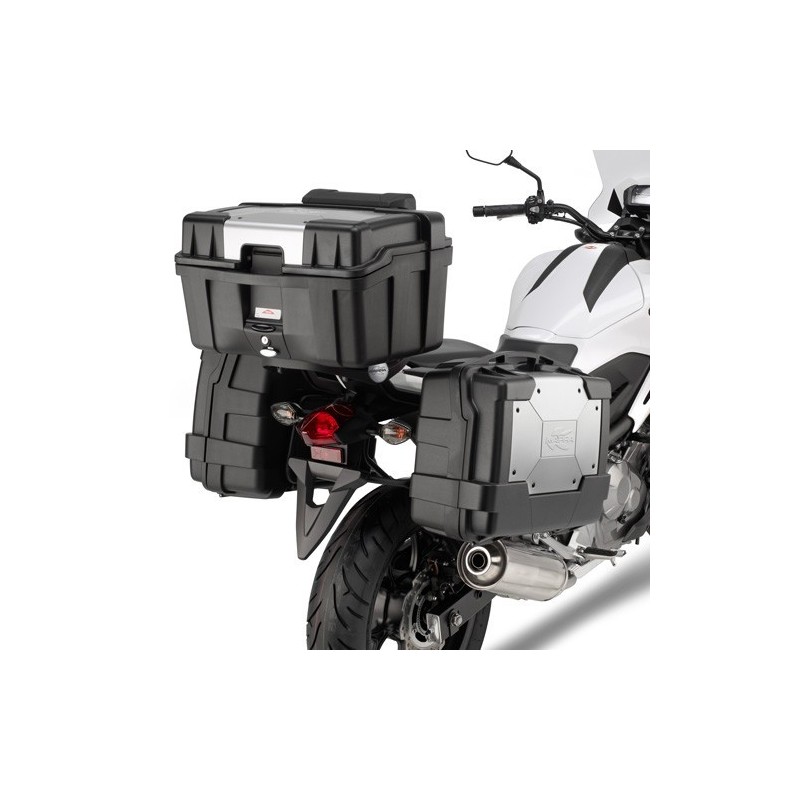 SPEZIFISCHER STAHLROHR-SEITENKOFFERTRÄGE GIVI FÜR KOFFER MONOKEY HONDA NC 700 S/X 2012-2013, NC 750 S/X 2014-2015