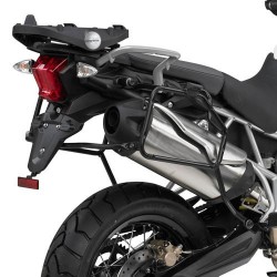 SPEZIFISCHER STAHLROHR-SEITENKOFFERTRÄGE GIVI SCHNELLWECHS FÜR KOFFER MONOKEY TRIUMPH TIGER 800/XC 2