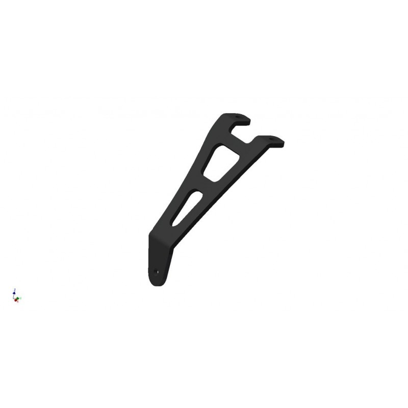 PAIR OF EXHAUST TERMINAL SUPPORT BRACKETS (RH + LH) SUZUKI GSX-R 1000 2009-2011