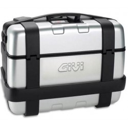 GIVI TREKKER MONOLOCK CASE, 46 LITERS, WITH ALUMINUM FINISHES