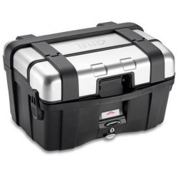 GIVI TREKKER MONOLOCK CASE, 46 LITERS, WITH ALUMINUM FINISHES