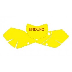 BLACKBIRD NUMBER PLATE STICKER KIT ENDURO SUZUKI DRZ 400 2003-2015